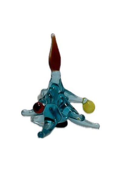 El Yapımı Mini Murano Cam Yılbaşı Ağacı Biblo A167-10