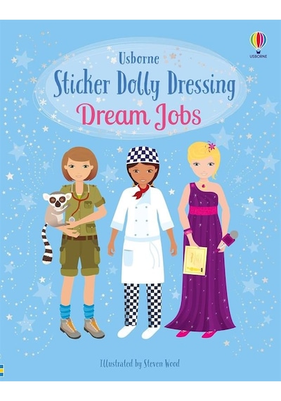Sticker Dolly Dressing Dream Jobs - Sticker Dolly Dressing
