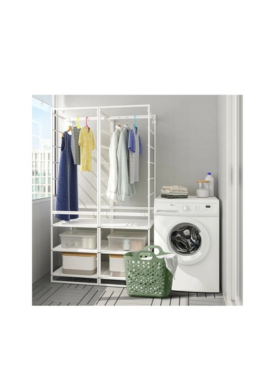 Ikea Slıbb Çamaşır Sepeti, Yeşil, 24 Lt