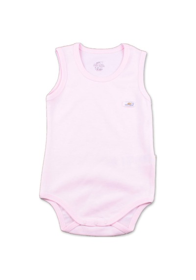 Albimini Minidamla Penye Askılı Body (2-4 Yaş) 43154 Pembe