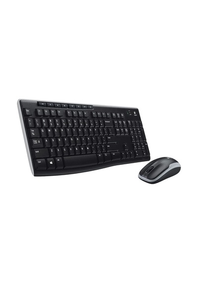 Logıtech Mk270 Siyah Kablosuz Q Klavye Set