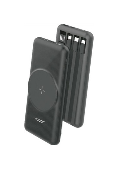 10.000 Mah Kapasiteli Taşınabilir Powerbank İle Çoklu Kablo Desteği 30.000 Mah