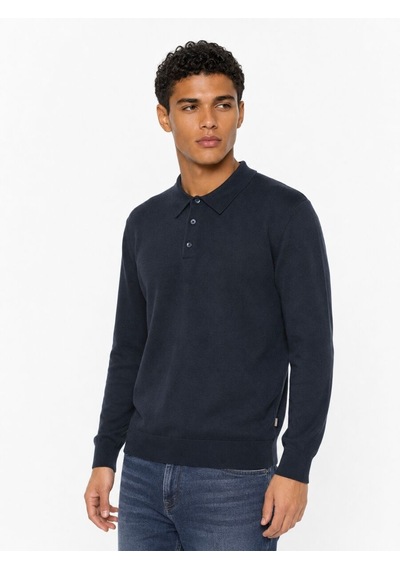 Loft Regular Fit Erkek Polo U.kol Lf2043741 Q1.v1 Koyu Lacivert