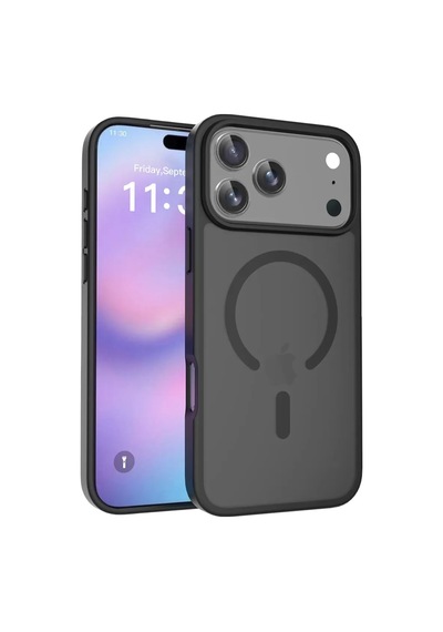 Joko Apple iPhone Uyumlu  17 Pro Max Uyumlu Jota Magsafe Kapak - Siyah