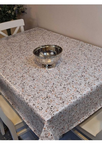 Başak Ev Tekstili 3940 Elyaflı Pvc Muşamba - Desenli Silinebilir Masa Örtüsü Renkli-100 X 140 Çok Renkli