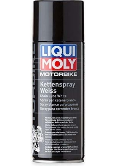 Liqui Moly Chain Lube White / Tam Sentetik Zincir Yağlama Spreyi 400ML