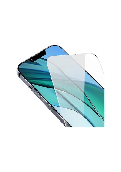 Baseus Crystal Serisi Apple iPhone 15 Pro Max Uyumlu Cam Ekran Koruyucu 2adet