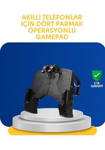 Gerçekçi Oyun Deneyimi Sunan Dört Parmak Mobil Gamepad - Lisinya