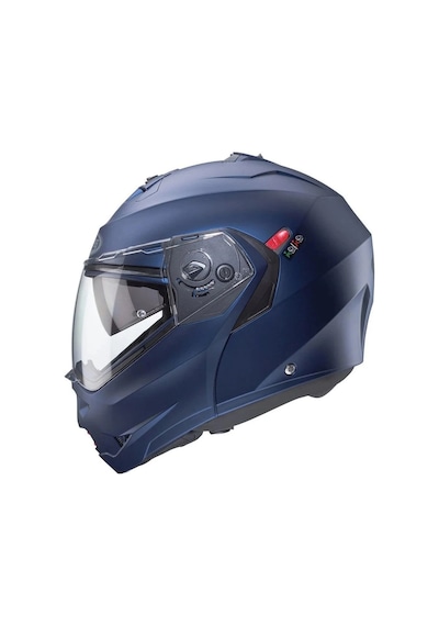 Duke X Tour Çene Açılır Motosiklet Kaskı Matt Blue Yamaha Mavisi Yeni Versiyon Çok Renkli