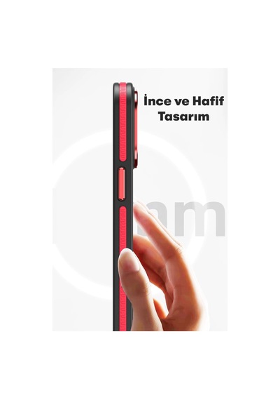 Joko Apple İphone 15 Pro Max Winner Magsafe Kapak - Siyah 0.2M-Çok Renkli
