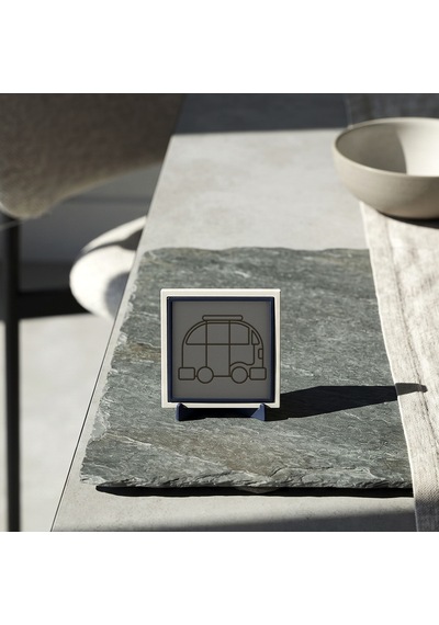 Modern Karavan Tasarımlı Dekoratif Obje, Ev Ve Ofisiniz İçin Özel Bir Seçim 10x10 Cm