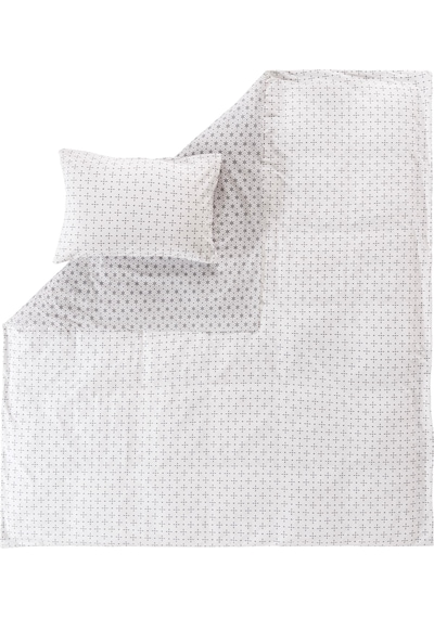 Mix & Match Bloom %100 Pamuk Tek Kişilik Nevresim Seti Gri