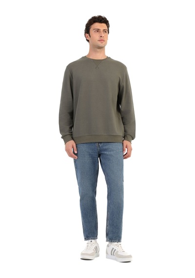 Kinetix Sweatshirt Erkek Haki Ml 16unown Ess-508 000000000102697461