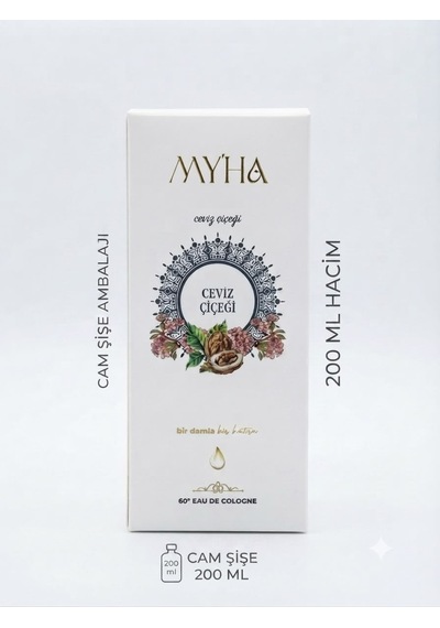 Ceviz Çiçeği Esintisi Kolonya 200 Ml Zarif Ve Hoş Koku