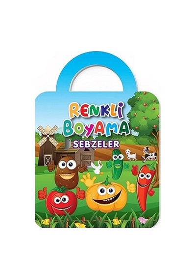 Sebzeler - Renkli Boyama
