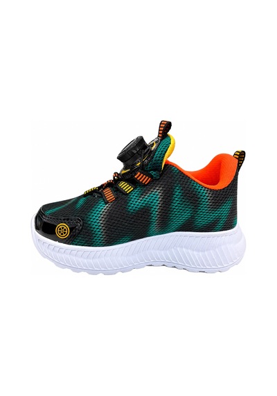 Papucumun Dünyası Çocuk Şimşek Mcq Işıklı Lıghtyear Spor Araba Detaylı Spor Ayakkabı Sneaker Turuncu