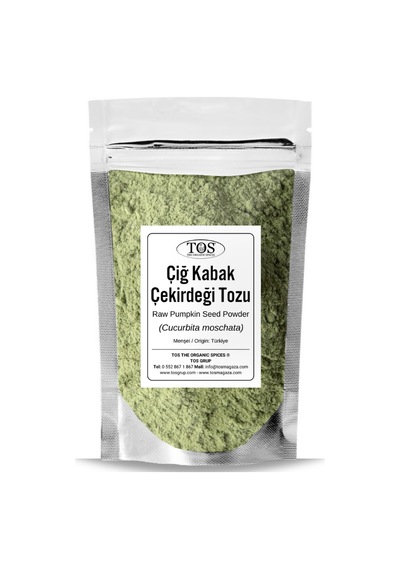 Tos The Organic Spices Çiğ Kabak Çekirdeği Tozu 100 G Cucurbita Moschata