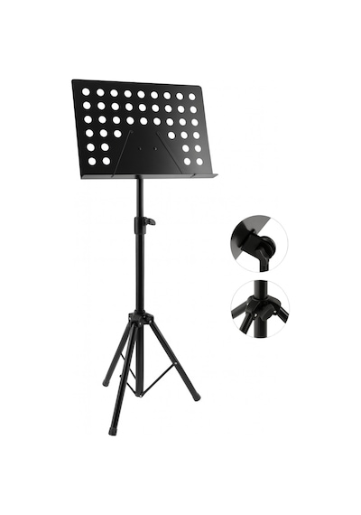 Yankı Nsp-02 Pro Şef Nota Sehpası Profesyonel Nota Standı Katlanabilir, Geniş Tabla - 86971624336