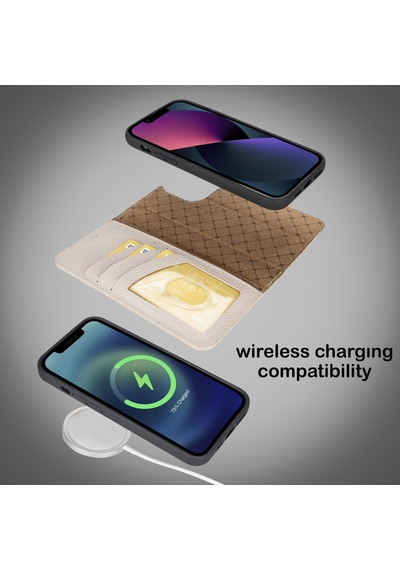 Bouletta Apple İphone 14 Pro Max Uyumlu Deri Kılıf Mwwn Erc3