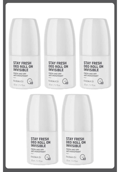 Stay Fresh Deo Roll On Invısıble 50ml 5 Adet