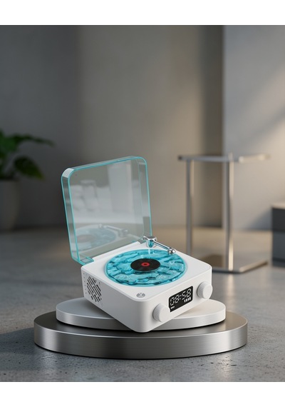 3-ü-1 Gece Işığı Bluetooth Hoparlör Xuuczzzgramafonspeaker-5