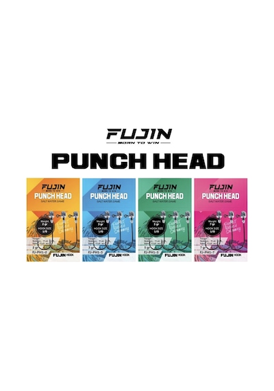 Fujin Punch Head Jighead Fj-ph 2/0 - 3gr