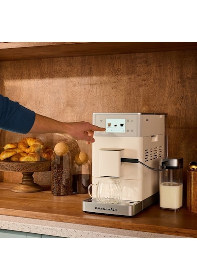 Kitchenaid 5kes8454epl Kf4 Tam Otomatik Espresso Makinesi Porcelain White
