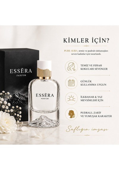 Essera Parfüm Pure Aura Kadın Parfüm EDP 50 ML