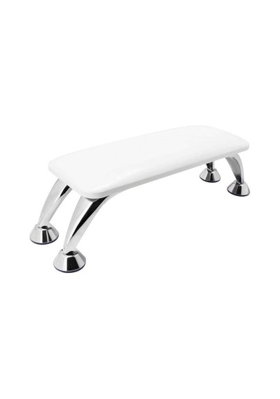 Metal Ayaklı Ergonomik Manikür Sehpası Beyaz Manikür Kol Desteği H11w
