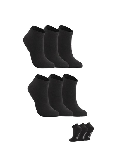 Slazenger Jaıme 6 Lı Set Kadın Siyah Çorap Siyah
