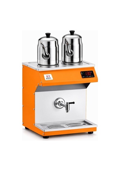 Anka Elektrikli Pro Chef Dijital 16 Litre Çay Makinesi Turuncu