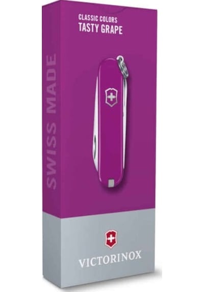 Vıctorınox 0.6223.52g Tasty Grape Classıc Kamp Çakı Mor