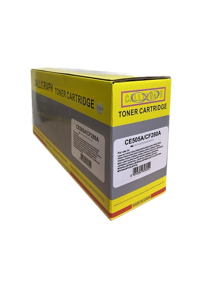 Callıgraph Ce505a / Cf280a / Crg-719 Siyah Toner 2.300 Sayfa