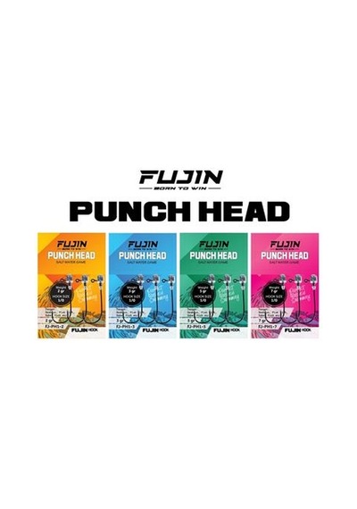 Fujin Punch Head Jighead Fj-ph 1/0