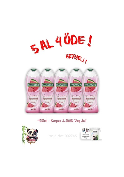 Al 5 Öde Kisses Duş Jeli 750 Ml Ve Rosıe 285 ML