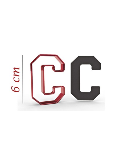 6 Cm C Harfi Kurabiye Kalıbı
