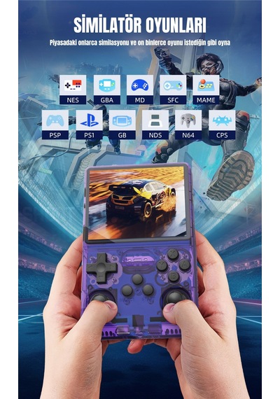 R40s Pro Retro Oyun Konsolu El Atarisi Arkos 2.0 İşletim Siste...