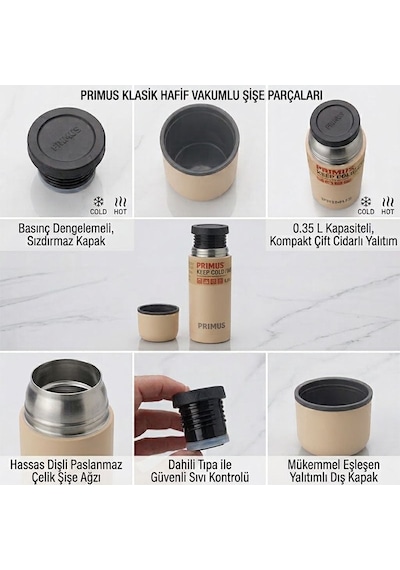 Prımus Classıc Lıght Vacuum 0.35 Lt P.peach Termos Çok Renkli