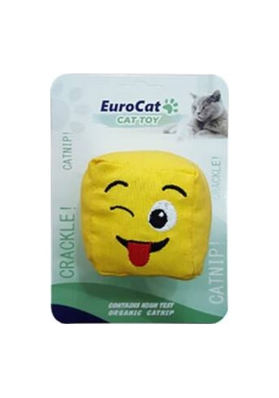 Northcity Dil Çıkaran Smiley Küp Kedi Etkileşimli Oyuncak - Kedi Oyuncağı