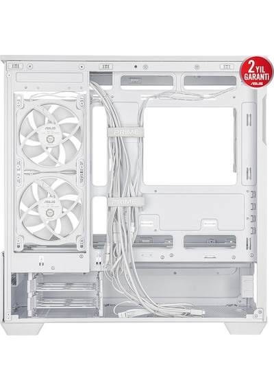 Asus Prime Ap202 Tg Temperli Cam Micro Atx Beyaz Bilgisayar Akak0asu0033