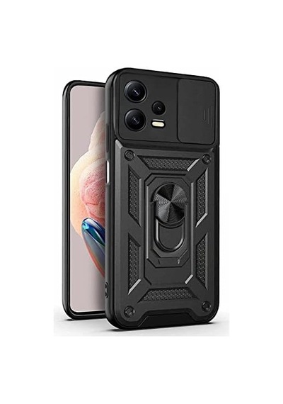 Xiaomi Poco X5 5g İçin Kılıf Impact Resistant Siyah Poco X5 5g İle Uyumlu Kılıf - Siyah 50 x 22