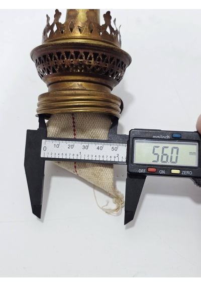 Antika Gaz Lambası Mekanizma Başlığı 037 Altın