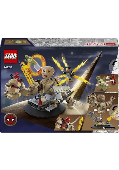 LEGO® Marvel Örümcek Adam Kum Adam’a Karşı: Son Savaş 76280 10+ Yaratıcı Oyuncak Yapım Seti - 347 Parça