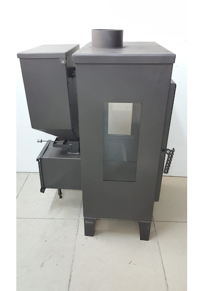 Pelet Sobası 3 Camlı Pelet Sobası Fırınsız Dorello Pelet Sobası