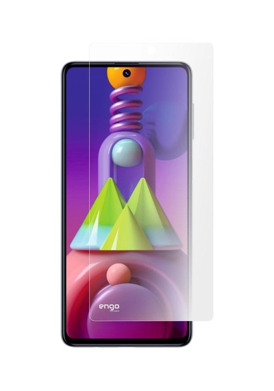 Samsung Galaxy M51 İle Uyumlu Mat Ekran Koruyucu Nano Şeffaf