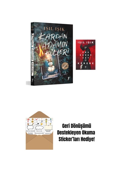 Kardan Adamın Külleri + Ona Kadar Say 2 - Körebe + Okuma Sticker'ları