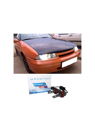 Opel Calibra Led Xenon Uzun Far Ampulü H1 Ultimate 9500 Lumens Yeni Seri Beyaz