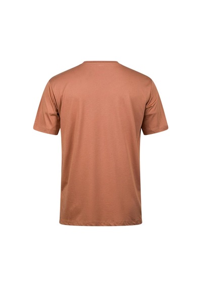 2as Axel Erkek Bisiklet Yaka T-shirt Kahve