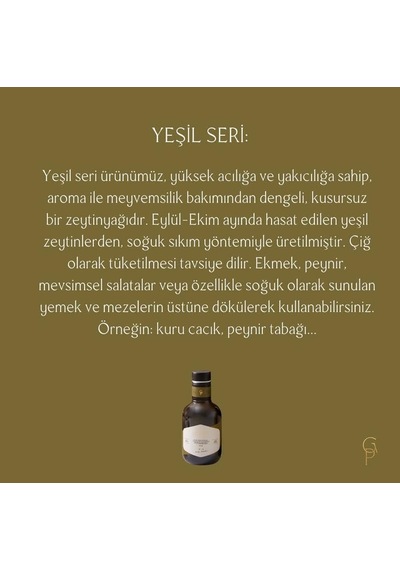 İkili Gurme Set 500 Ml X2 Ab Coğrafi İşaretli Milas Memecik Erken Hasat Soğuk Sıkım Zeytinyağı