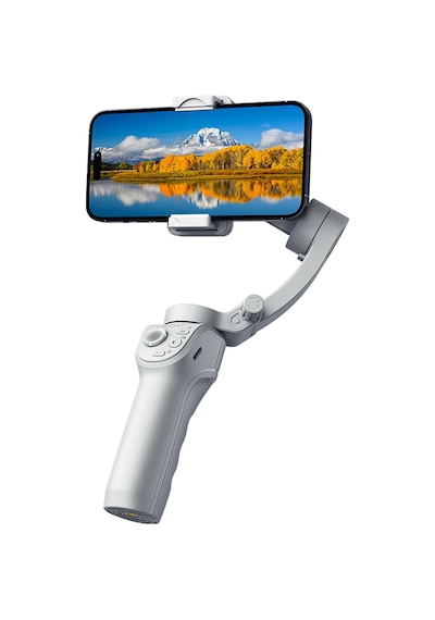Wiwu Wi-se017 3-axis Yapay Zeka Destekli Çok Fonksiyonlu El Tipi Gimbal Stabilizatör Beyaz